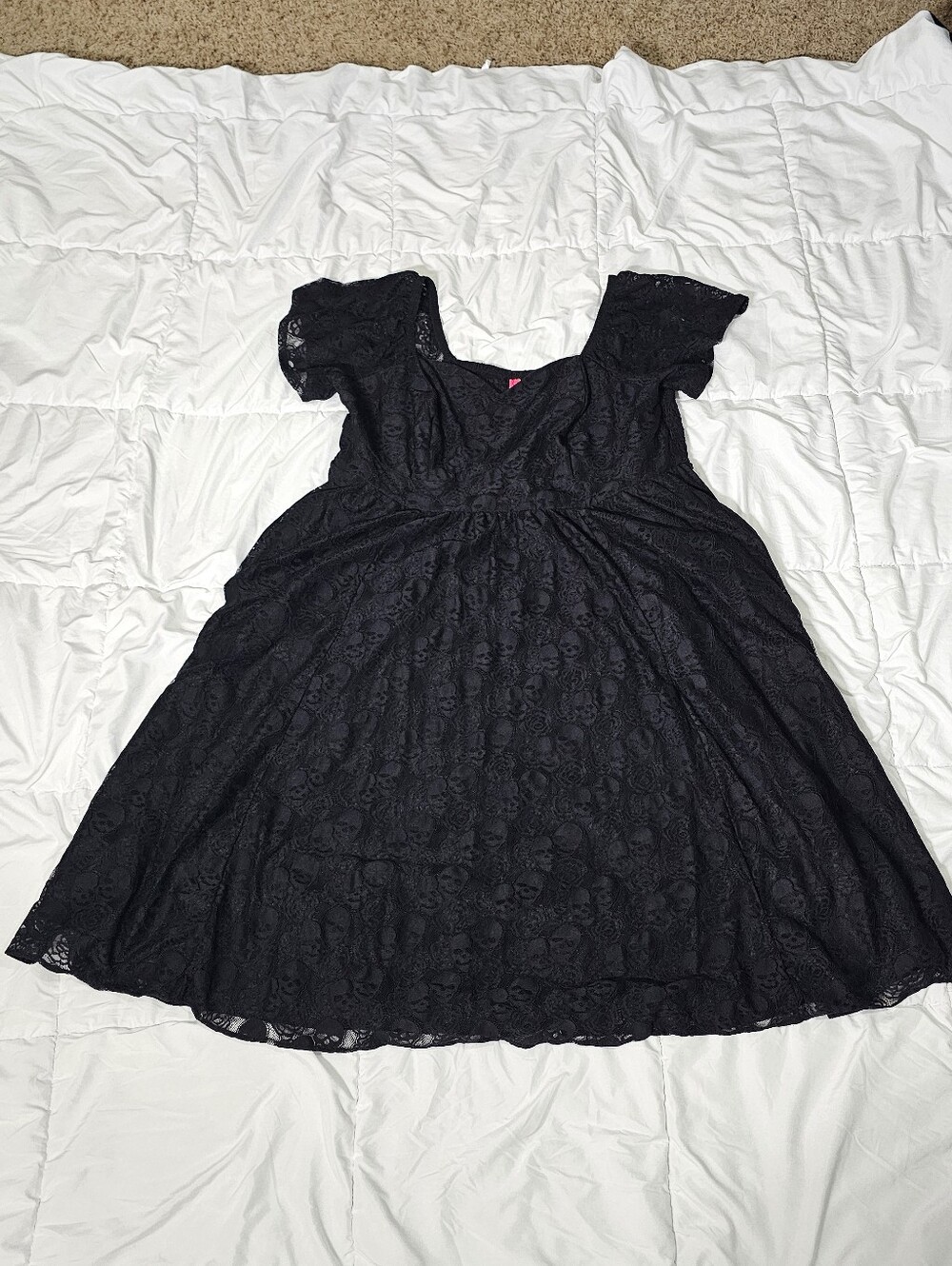 Torrid X Betsy Johnson Skull Flower Dress - Picture 2 of 6